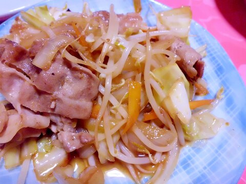 豚バラ肉と野菜の炒め物